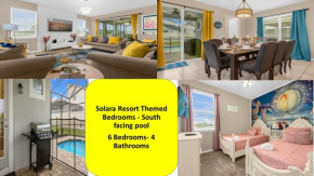 Solara Resort Themed Bedrooms - South facing pool